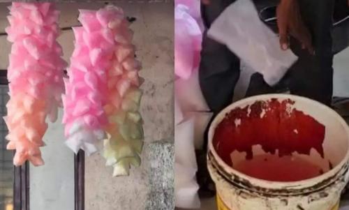 പഞ്ഞി മിഠായിയിൽ ക്യാൻസറിന് കാരണമായ റോഡമിൻ സാന്നിദ്ധ്യം! പഞ്ഞി മിഠായിയിൽ ക്യാൻസറിന് കാരണമായ റോഡമിൻ സാന്നിദ്ധ്യം!