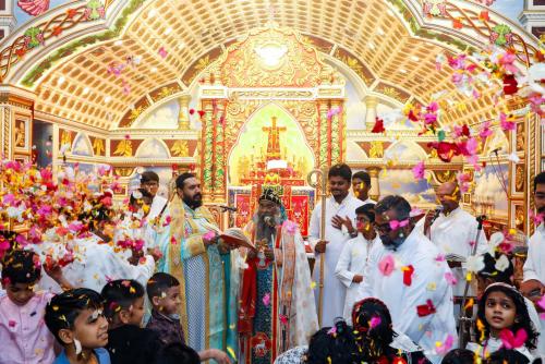 ബഹ്റൈൻ സെന്റ് പീറ്റേഴ്സ്  യാക്കോബായ സുറിയാനി പള്ളിയിൽ ഓശാന ശുശ്രൂഷകൾ നടന്നു