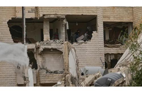 വെടിനിർത്തലിനിടെയും തെക്കൻ ലെബനനിൽ വീടുകൾ തകർത്ത് ഇസ്രായേൽ; ശക്തമായ തിരിച്ചടി നൽകുമെന്ന് ഹിസ്ബുള്ള