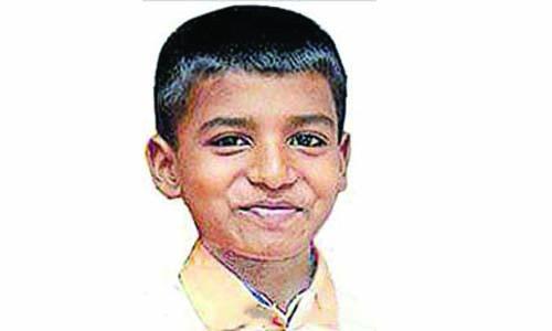 കാ­­­റി­­­ടി­­­ച്ചു­­­ പരി­­­ക്കേ­­­റ്റ പത്ത് വയസ്സു­­­കാ­­­രൻ മരി­­­ച്ചു­­­ 