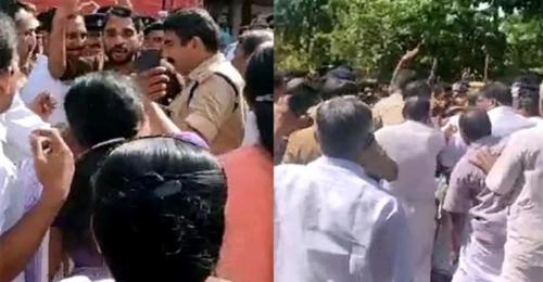 ഏരുവേശിയിൽ ബാങ്ക് തെരഞ്ഞെടുപ്പിനിടെ സംഘർഷം ഏരുവേശിയിൽ ബാങ്ക് തെരഞ്ഞെടുപ്പിനിടെ സംഘർഷം