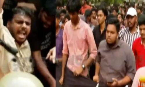പ്രതിഷേധക്കടലായി കാലിക്കറ്റ് സർവകലാശാല