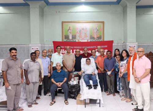 തട്ടൈ ഹിന്ദു കമ്മ്യൂണിറ്റി രക്തദാന ക്യാമ്പ് സംഘടിപ്പിച്ചു
