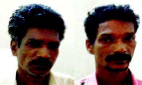 കഞ്ചാവ് വില്പ്പനക്കാരായ സഹോദരന്മാരെ പിടികൂടി കഞ്ചാവ് വില്പ്പനക്കാരായ സഹോദരന്മാരെ പിടികൂടി