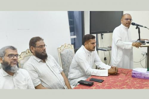 അൽ ഫുർഖാൻ സെന്റർ പ്രഭാഷണ പരിപാടി സംഘടിപ്പിച്ചു അൽ ഫുർഖാൻ സെന്റർ പ്രഭാഷണ പരിപാടി സംഘടിപ്പിച്ചു