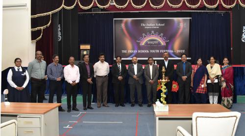 ഇന്ത്യൻ സ്കൂൾ യൂത്ത് ഫെസ്റ്റിവൽ ‘തരംഗ് 2022’ ആരംഭിച്ചു ഇന്ത്യൻ സ്കൂൾ യൂത്ത് ഫെസ്റ്റിവൽ ‘തരംഗ് 2022’ ആരംഭിച്ചു