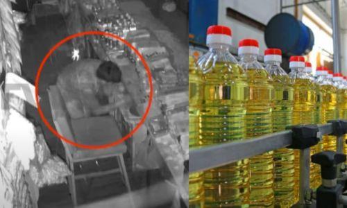ആലുവയില്‍ കടയില്‍ നിന്ന് 30 കുപ്പി വെളിച്ചെണ്ണ മോഷണം