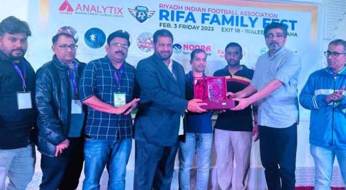 റിയാദ് ഇന്ത്യൻ ഫുട്ബോൾ അസോസിയേഷനിൽ കുടുംബ സംഗമം സംഘടിപ്പിച്ചു