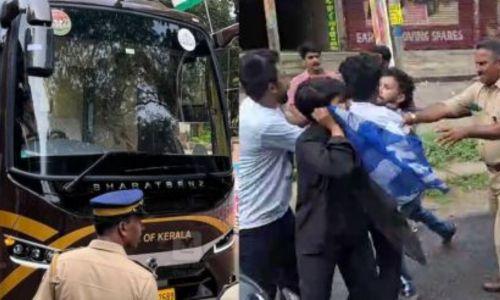 കെഎസ് യു പ്രവർത്തകർ ഷൂ എറിഞ്ഞ കേസ്; നരഹത്യ കുറ്റമടക്കം ചുമത്തി എഫ്ഐആർ