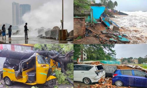 മാന്ദൗസ് ആഞ്ഞടിക്കുന്നു; തമിഴ്നാട്ടില് അഞ്ച് മരണം, 600 കോടിക്കടുത്ത് നാശനഷ്ടം മാന്ദൗസ് ആഞ്ഞടിക്കുന്നു; തമിഴ്നാട്ടില് അഞ്ച് മരണം, 600 കോടിക്കടുത്ത് നാശനഷ്ടം
