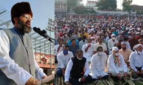 'വര്ഗീയത പ്രസംഗിക്കുന്നവരെ ഒറ്റപ്പെടുത്തണം, ഈ പരിപ്പ് ഇവിടെ വേവില്ലെന്ന് പറയണം'; ഈദ്ഗാഹില് പാളയം ഇമാം 'വര്ഗീയത പ്രസംഗിക്കുന്നവരെ ഒറ്റപ്പെടുത്തണം, ഈ പരിപ്പ് ഇവിടെ വേവില്ലെന്ന് പറയണം'; ഈദ്ഗാഹില് പാളയം ഇമാം