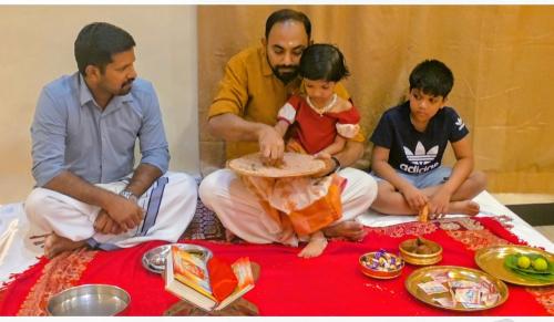 ബഹ്റൈൻ ശ്രീനാരായണ കൾച്ചറൽ സൊസൈറ്റിയിൽ വിദ്യാരംഭം