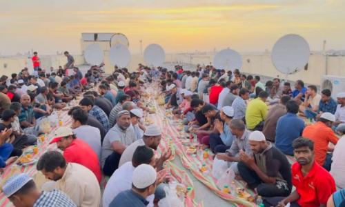 ടി.എം.സി.എ ലേബര്‍ ക്യാമ്പിൽ നടത്തിയ ഇഫ്താര്‍ വിരുന്ന് ശ്രദ്ധേയമായി