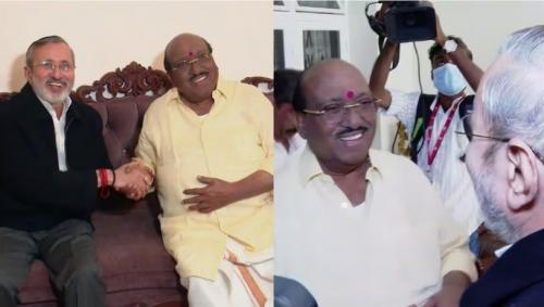 രാഷ്ട്രീയ വിവാദങ്ങള്‍ക്കിടെ വെള്ളാപ്പള്ളി നടേശനെ ഒപ്പം കൂട്ടാൻ ബിജെപി; പ്രകാശ് ജാവദേക്കര്‍ വീട്ടിലെത്തി കൂടിക്കാഴ്ച നടത്തി