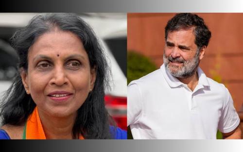 രാഹുൽ ഗാന്ധിക്കെതിരായ മയക്കുമരുന്ന് പരാമർശം: ബിജെപി കൗൺസിലർ ശ്രീലേഖയ്‌ക്കെതിരെ ഡിജിപിക്ക് പരാതി നൽകി യൂത്ത് കോൺഗ്രസ്