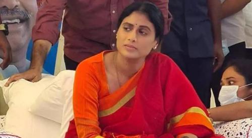 ആന്ധ്രപ്രദേശ് മുഖ്യമന്ത്രി വൈ എസ് ജഗൻ മോഹൻ റെഡ്ഡിയുടെ സഹോദരി അറസ്റ്റിൽ ആന്ധ്രപ്രദേശ് മുഖ്യമന്ത്രി വൈ എസ് ജഗൻ മോഹൻ റെഡ്ഡിയുടെ സഹോദരി അറസ്റ്റിൽ