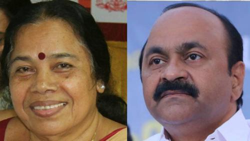 പി.കെ. ശ്രീമതിക്കെതിരെ സ്ത്രീവിരുദ്ധ പരാമർശം നടത്തിയിട്ടില്ല; വി.ഡി. സതീശൻ പി.കെ. ശ്രീമതിക്കെതിരെ സ്ത്രീവിരുദ്ധ പരാമർശം നടത്തിയിട്ടില്ല; വി.ഡി. സതീശൻ