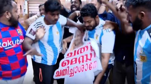 കലൂരിലെ ഫുട്ബോൾ പ്രതിഷേധം: മുഹമ്മദ് ഷിയാസ് ഉൾപ്പെടെയുള്ളവർക്കെതിരേ കേസ്