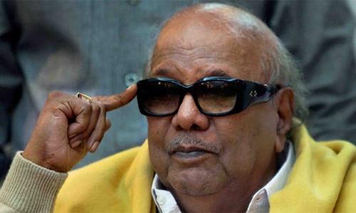 തമിഴ്നാട് മുന്‍ മുഖ്യമന്ത്രി എം.കരുണാനിധി ആശുപത്രിയില്‍