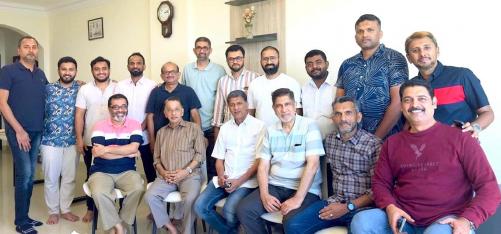 മയ്യഴിക്കൂട്ടം കൂടിക്കാഴ്ച നടത്തി മയ്യഴിക്കൂട്ടം കൂടിക്കാഴ്ച നടത്തി