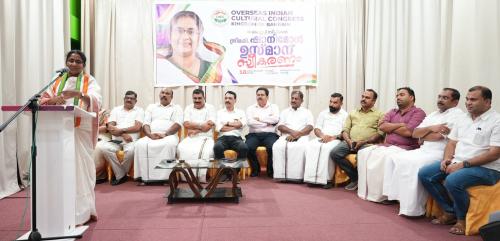 അഡ്വ. ഷാനിമോൾ ഉസ്മാന് ഒ.ഐ.സി.സി. മനാമയിൽ സ്വീകരണം നൽകി