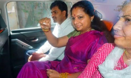 സിബിഐ കസ്റ്റഡിയിൽ വേണ്ട; കെ കവിതയെ ജുഡീഷ്യൽ കസ്റ്റഡിയിൽ വിട്ടു സിബിഐ കസ്റ്റഡിയിൽ വേണ്ട; കെ കവിതയെ ജുഡീഷ്യൽ കസ്റ്റഡിയിൽ വിട്ടു