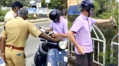 കോവളത്ത് മദ്യം വാങ്ങി വന്ന വിദേശിയെ തടഞ്ഞ സംഭവത്തിൽ എസ്ഐയ്ക്ക് സസ്പെൻഷൻ കോവളത്ത് മദ്യം വാങ്ങി വന്ന വിദേശിയെ തടഞ്ഞ സംഭവത്തിൽ എസ്ഐയ്ക്ക് സസ്പെൻഷൻ