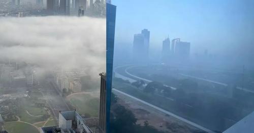 യുഎഇയിൽ മൂടൽമഞ്ഞ് കനക്കുന്നു; യാത്രാ നിയന്ത്രണം