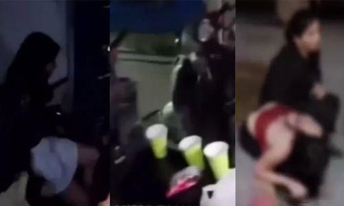 നടുറോഡിൽ മദ്യപിച്ചു കൂത്താടി എയിംസിലെ എം.ബി.ബി.സി വിദ്യാർഥിനികൾ നടുറോഡിൽ മദ്യപിച്ചു കൂത്താടി എയിംസിലെ എം.ബി.ബി.സി വിദ്യാർഥിനികൾ