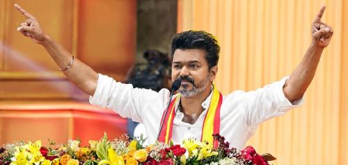 ടിവികെയുടെ മുഖ്യമന്ത്രി സ്ഥാനാര്‍ത്ഥിയായി വിജയ്‌