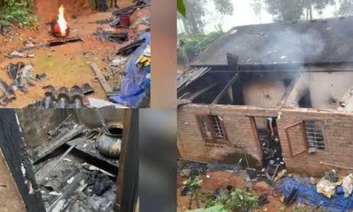 വയനാട്ടില് ഗ്യാസ് സിലിണ്ടര് പൊട്ടിത്തെറിച്ച് വീട് തകര്ന്നു വയനാട്ടില് ഗ്യാസ് സിലിണ്ടര് പൊട്ടിത്തെറിച്ച് വീട് തകര്ന്നു