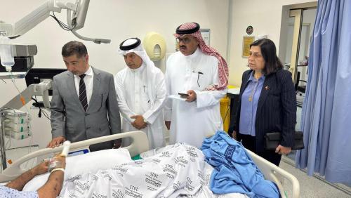 സിത്രയിലെ ആക്രമണം: പരിക്കേറ്റവരെ സന്ദർശിച്ച് മനുഷ്യാവകാശ കമ്മീഷൻ