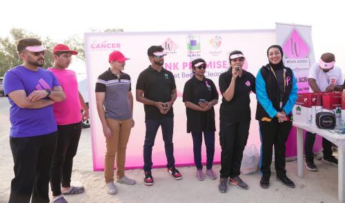 പിങ്ക് പ്രോമിസ്' ബീച്ച് ശുചീകരണം: സ്തനാർബുദ ബോധവത്കരണവും പരിസ്ഥിതി സംരക്ഷണവും ഒത്തുചേർന്നു പിങ്ക് പ്രോമിസ്' ബീച്ച് ശുചീകരണം: സ്തനാർബുദ ബോധവത്കരണവും പരിസ്ഥിതി സംരക്ഷണവും ഒത്തുചേർന്നു