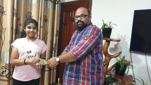 അഡ്വ: എൽദോസ് കുന്നപ്പിള്ളി എം എൽ എ യുടെ ടി വി ചലഞ്ച് ഏറ്റെടുത്ത് പ്രവാസി വിദ്യാർത്ഥികൾ