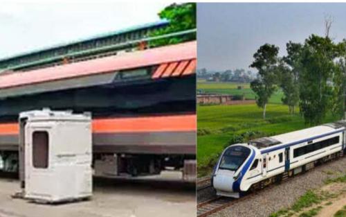 വന്ദേഭാരത് വെള്ളയിൽ നിന്നും കാവിയിലേക്ക് വന്ദേഭാരത് വെള്ളയിൽ നിന്നും കാവിയിലേക്ക്