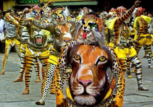 ഞായറാഴ്ച തന്നെ പുലിക്കളി നടത്താൻ ഒരുങ്ങി തൃശൂരിലെ പുലിക്കളി സംഘം ഞായറാഴ്ച തന്നെ പുലിക്കളി നടത്താൻ ഒരുങ്ങി തൃശൂരിലെ പുലിക്കളി സംഘം