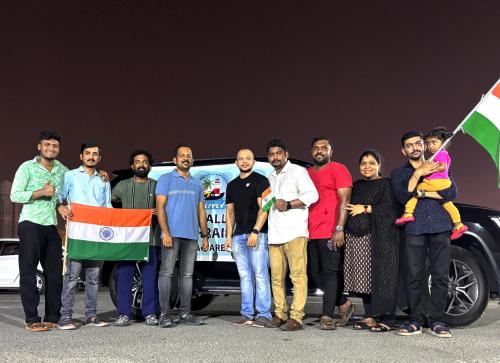 വോയ്‌സ് ഓഫ് ആലപ്പി മുഹറഖ് ഏരിയ കമ്മറ്റി ശുചീകരണ തൊഴിലാളികൾക്ക് ഭക്ഷണ വിതരണം നടത്തി