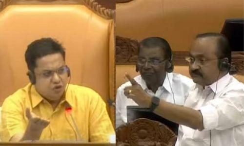 ആരാണ് പ്രതിപക്ഷ നേതാവെന്ന് സ്പീക്കര്; പദവിക്ക് അപമാനകരമായ ചോദ്യമാണ് ഷംസീര് ഉന്നയിച്ചതെന്ന് വി ഡി സതീശന് ആരാണ് പ്രതിപക്ഷ നേതാവെന്ന് സ്പീക്കര്; പദവിക്ക് അപമാനകരമായ ചോദ്യമാണ് ഷംസീര് ഉന്നയിച്ചതെന്ന് വി ഡി സതീശന്