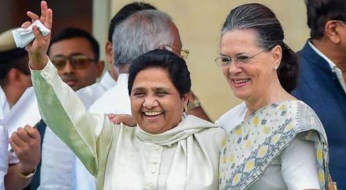 ബിജെപിയെ അകറ്റിനിര്‍ത്താന്‍ കോണ്‍ഗ്രസിനെ പിന്തുണയ്ക്കും;  മായാവതി