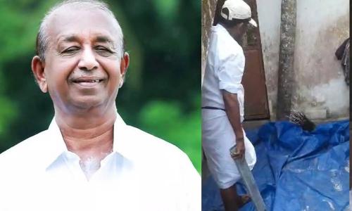 മുള്ളൻ പന്നിയെ തല്ലിക്കൊന്നു; വെള്ളനാട് പഞ്ചായത്ത് പ്രസിഡന്റ് ശശിക്കെതിരെ കേസ്