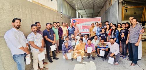 തൊഴിലാളികൾക്കൊപ്പം മെയ് ദിനം ആഘോഷിച്ച് സിറോ മലബാർ സൊസൈറ്റി