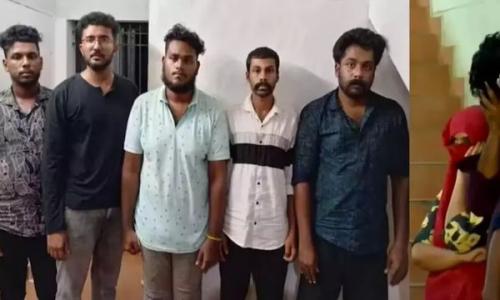 തിരുവനന്തപുരം വിമാനത്താവളത്തിൽവെച്ച് പ്രവാസിയെ തട്ടിക്കൊണ്ടുപോയി സ്വർണവും പണവും കവർന്ന സംഘം അറസ്റ്റിൽ തിരുവനന്തപുരം വിമാനത്താവളത്തിൽവെച്ച് പ്രവാസിയെ തട്ടിക്കൊണ്ടുപോയി സ്വർണവും പണവും കവർന്ന സംഘം അറസ്റ്റിൽ