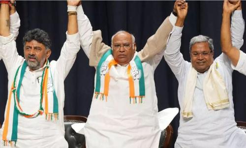 സിദ്ധരാമയ്യ കർണാടക മുഖ്യമന്ത്രി; ഡികെ ശിവകുമാർ ഉപമുഖ്യമന്ത്രിയാകും, സത്യപ്രതിജ്ഞ ശനിയാഴ്ച സിദ്ധരാമയ്യ കർണാടക മുഖ്യമന്ത്രി; ഡികെ ശിവകുമാർ ഉപമുഖ്യമന്ത്രിയാകും, സത്യപ്രതിജ്ഞ ശനിയാഴ്ച