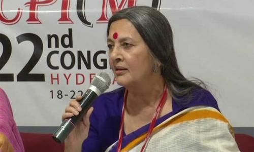 സി­.പി­.എമ്മി­ന്റെ­ രാ­ഷ്ട്രീ­യനയത്തിൽ ഒരു­ മാ­റ്റവു­മു­ണ്ടാ­യി­ട്ടി­ല്ലെ­ന്ന് ബൃ­ന്ദ കാ­രാ­ട്ട്