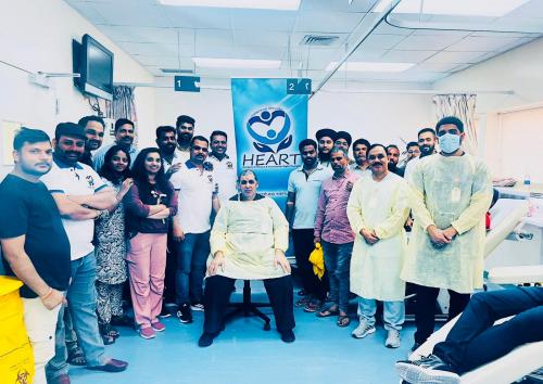 ഹാർട്ട് ബഹ്റൈൻ കൂട്ടായ്മ രക്തദാന ക്യാമ്പ് സംഘടിപ്പിച്ചു ഹാർട്ട് ബഹ്റൈൻ കൂട്ടായ്മ രക്തദാന ക്യാമ്പ് സംഘടിപ്പിച്ചു