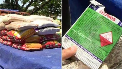 ഏറ്റുമാനൂരിലെ സ്വകാര്യ ഗോഡൗണിലെത്തിച്ച അരിയില് വിഷാംശം കണ്ടെത്തി ഏറ്റുമാനൂരിലെ സ്വകാര്യ ഗോഡൗണിലെത്തിച്ച അരിയില് വിഷാംശം കണ്ടെത്തി