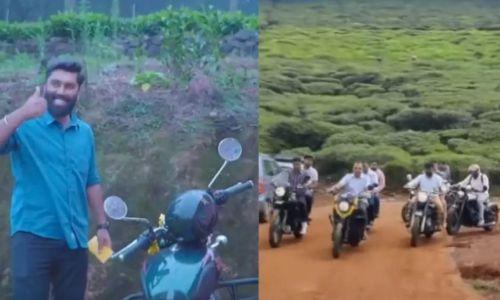നീലഗിരിയിൽ ദീപാവലി സമ്മാനമായി ജീവനക്കാർക്ക് ബുള്ളറ്റ് സമ്മാനിച്ച് തോട്ടമുടമ