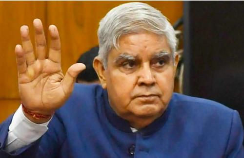 ബിബിസിയെ പരോക്ഷമായി വിമർശിച്ച് ഉപരാഷ്ട്രപതി; ഇ​ന്ത്യ​യു​ടെ വ​ള​ർ‍​ച്ച ത​ട​യാ​ൻ വ്യാ​ജ​മാ​യ വ്യാ​ഖ്യാ​ന​ങ്ങ​ൾ‍ ന​ട​ത്തു​ന്നുവെന്ന് ആരോപണം