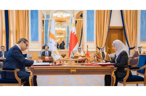 ബഹ്റൈൻ-സൈപ്രസ് ഉഭയകക്ഷി ബന്ധം ശക്തമാക്കുന്നു; വിവിധ മേഖലകളിൽ സഹകരണ കരാറുകൾ ഒപ്പിട്ടു