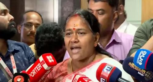 പണം നൽകിയത് കോൺഗ്രസിന്റെ തിരക്കഥ; തുറന്നടിച്ച് ശോഭ സുരേന്ദ്രൻ